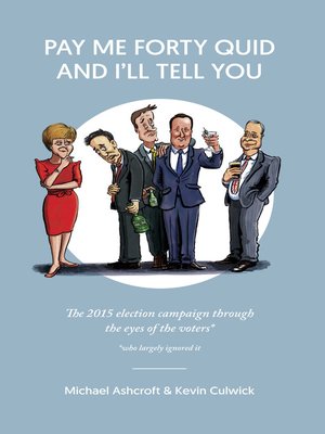 cover image of Pay Me Forty Quid and I'll Tell You